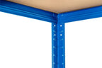 5 Tier Blue Metal Garage Shelving Unit 1000kg 180x120x60cm — alternate product view 11