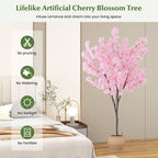 190cm Tall Artificial Cherry Blossom Tree Faux Floral Plant 1170 Flowers — alternate product view 4