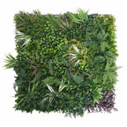 Artificial Green Living Wall Hedge Plant Panel In / Outdoor UV Stable 100x100cm — on a clean white background
