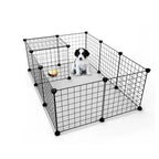 12 Panel Pet Playpen Metal Puppy Dog Small Animals Cage Run Fence Indoor Outdoor — alternate product view 7