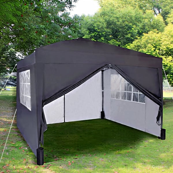 3x3m Pop up Heavy Duty Gazebo With Sides And Weight bags — alternate product view 3