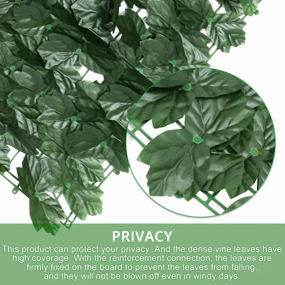 3M Artificial Garden Fence Hedge Ivy Leaf Wall Privacy Balcony Screening Trellis — alternate product view 10