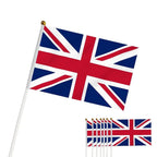 Union Jack Hand Flags GB VE Day Celebration Royal Events Street Party Decor 50PC — alternate product view 2