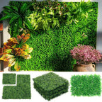 6X Artificial Plant Fence Greenery Wall Hedge Grass Mat Foliage Screen Panels UK — alternate product view 5