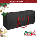 Black Christmas tree storage bag — alternate product view 6