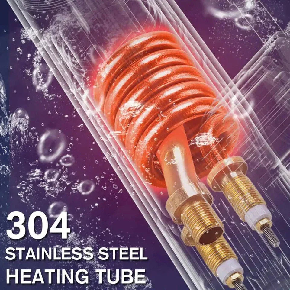 Electric Heating Tap Kitchen Bathroom Fast Instant Hot Water Heater Faucet UK — alternate product view 7