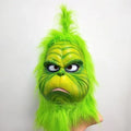 The Grinch Latex Mask Adults Costume Cosplay Christmas Fancy Dress Outfits — alternate product view 2