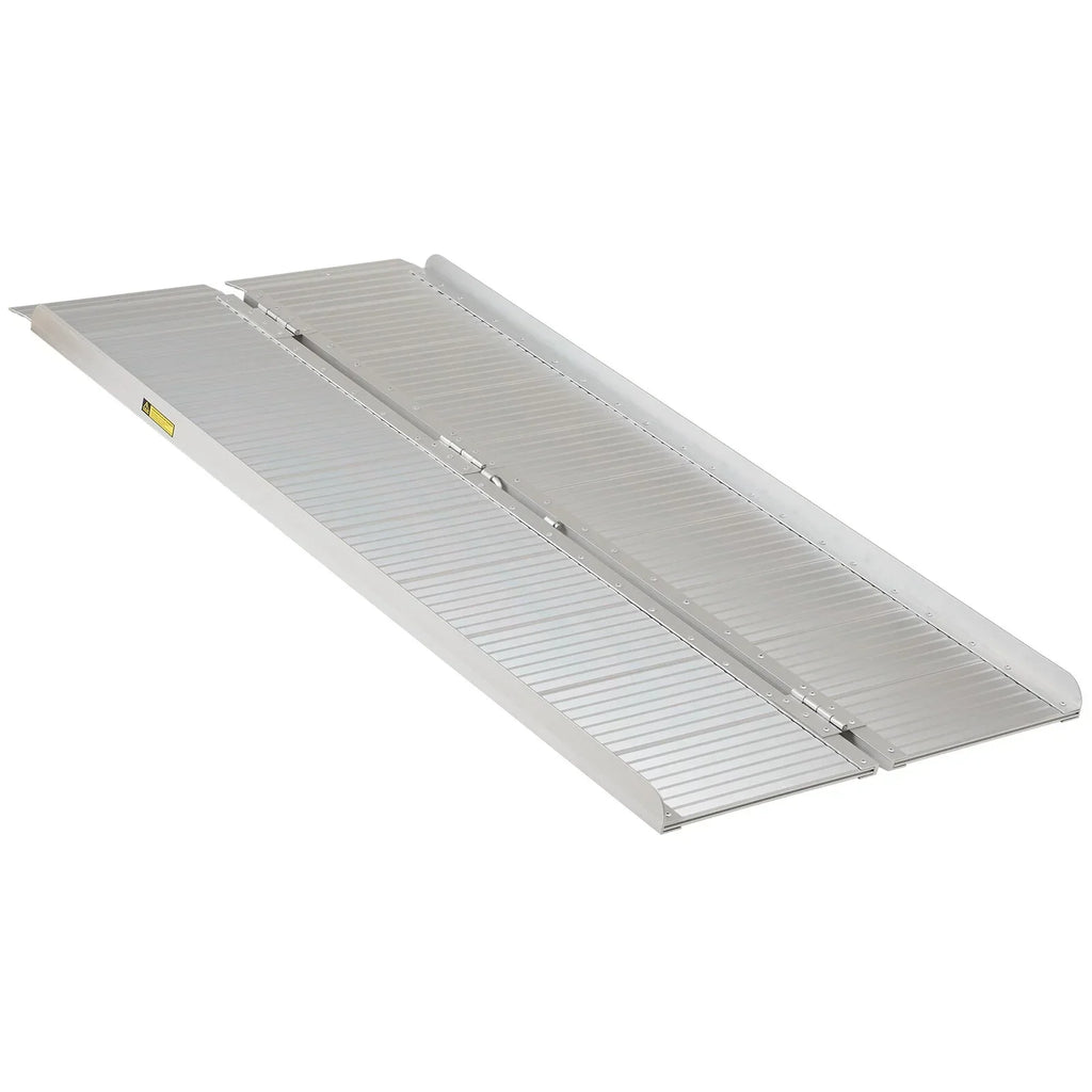 2ft/3ft/5ft Folding Portable Wheelchair Ramp Mobility Scooter Home/Car Threshold — alternate product view 2