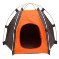 Sun-block Pet Tent Waterproof Tent Foldable Breathable Breathable Pet Shelter — on a clean white background