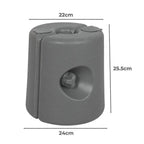 4 x Gazebo Feet Leg Pole Anchor Tent Weights Marquee Market Stall Weighted Foot — alternate product view 7
