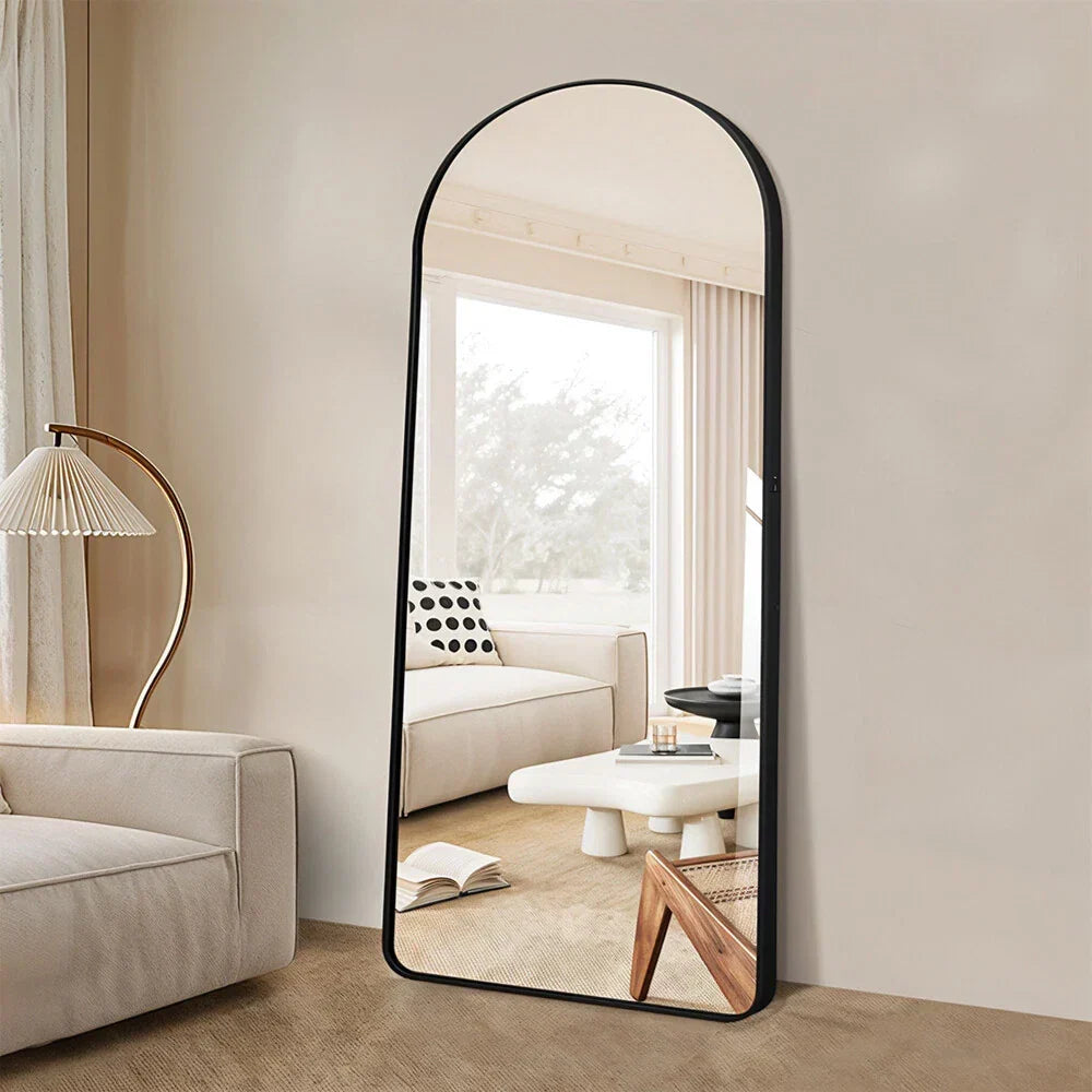 50x160cm Full Length Mirror Free Standing & Wall Mounted Bedroom Dressing Mirror — alternate product view 2