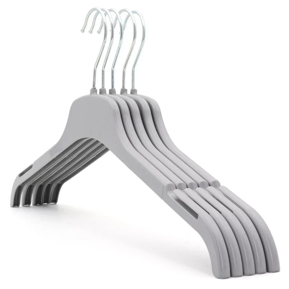 Strong Plastic Coat Clothes Hangers for Tops, Shirts, Dresses — alternate product view 8