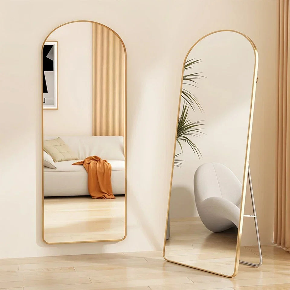 50x160cm Full Length Mirror Free Standing & Wall Mounted Bedroom Dressing Mirror — alternate product view 3