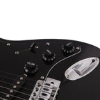 Glarry GST Electric Guitar W/ Pickguard 3 Single Pickup Bag Strap Wire Plectrum — alternate product view 8
