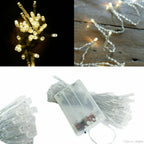 9ft Christmas Garland Snow Flocked With Lights Pinecones Berries Wreath Bushy — alternate product view 12