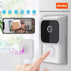 Wireless Smart Video Doorbell Wibell Security Intercom HD Video Camera Door Bell — alternate product view 2