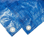 10m x 10m Heavy Duty Waterproof Tarpaulin with Eyelets Cover Ground Sheet — alternate product view 6