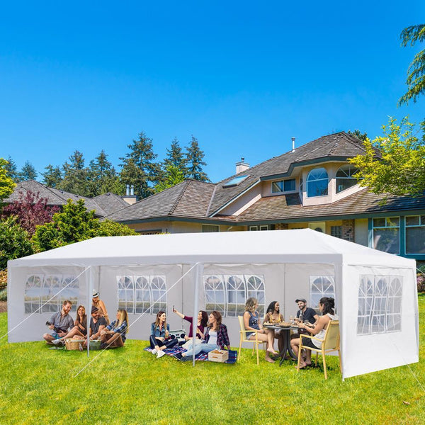 3x9m Outdoor Garden Gazebo Wedding Party Tent Canopy Marquee — With 5 side walls — product view