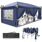 3x6M Pop Up Gazebo Outdoor Patio Party Event Heavy Duty Canopy w/ 6 WallSides UK — alternate product view 2
