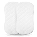 Extra Deep Quilted Waterproof Mattress Protector Fitted Bed Cover — on a clean white background