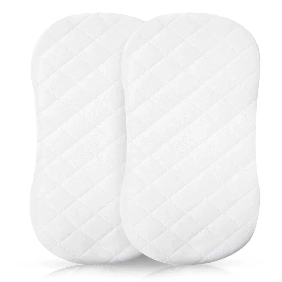 Extra Deep Quilted Waterproof Mattress Protector Fitted Bed Cover — on a clean white background