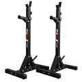 Squat Rack Barbell Stands Bench Press Heavy Duty Indoor Outdoor MADE IN EU — on a clean white background