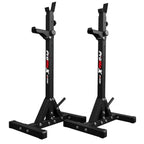 Squat Rack Barbell Stands Bench Press Heavy Duty Indoor Outdoor MADE IN EU — on a clean white background