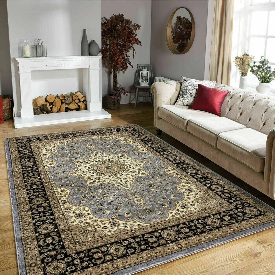 Luxury Non Slip Large Traditional Rugs Bedroom Living Room Rug Hallway Runner — alternate product view 8