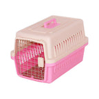 Extra Large Pet Carrier Cat Puppy Travel Cage Dog Carry Basket Transporter Box (Pink) — alternate product view 4