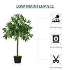 Pair Of 90cm/3FT Artificial Bay Laurel Topiary Trees w/Pot Fake Plant — alternate product view 6