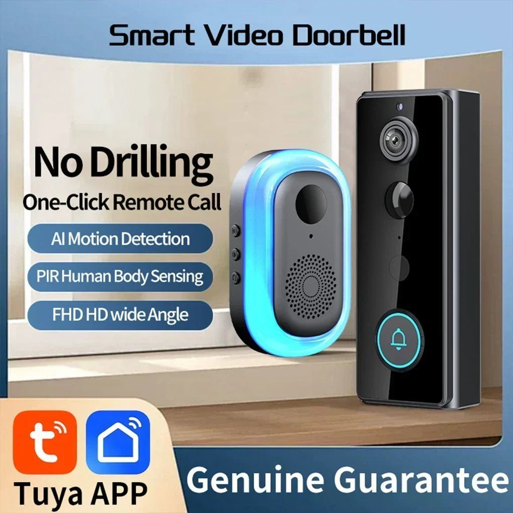 Safe Doorbell Camera Wireless, Smarter Way to Protect Your Home, Wireless WiFi — alternate product view 5