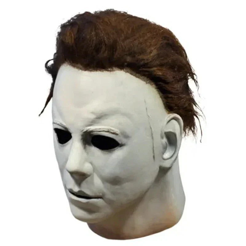 Halloween Cosplay Costume Michael Myers Mask Latex Full Head Killer Scary Prop — alternate product view 7