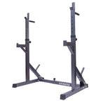GYM MASTER Adjustable Squat Dip Rack Weight Lifting Stand Power Cage Frame — on a clean white background