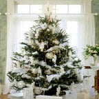 2M Christmas Tree White Feather Boa Strip Xmas Ribbon Home Party Garland❀ — alternate product view 2