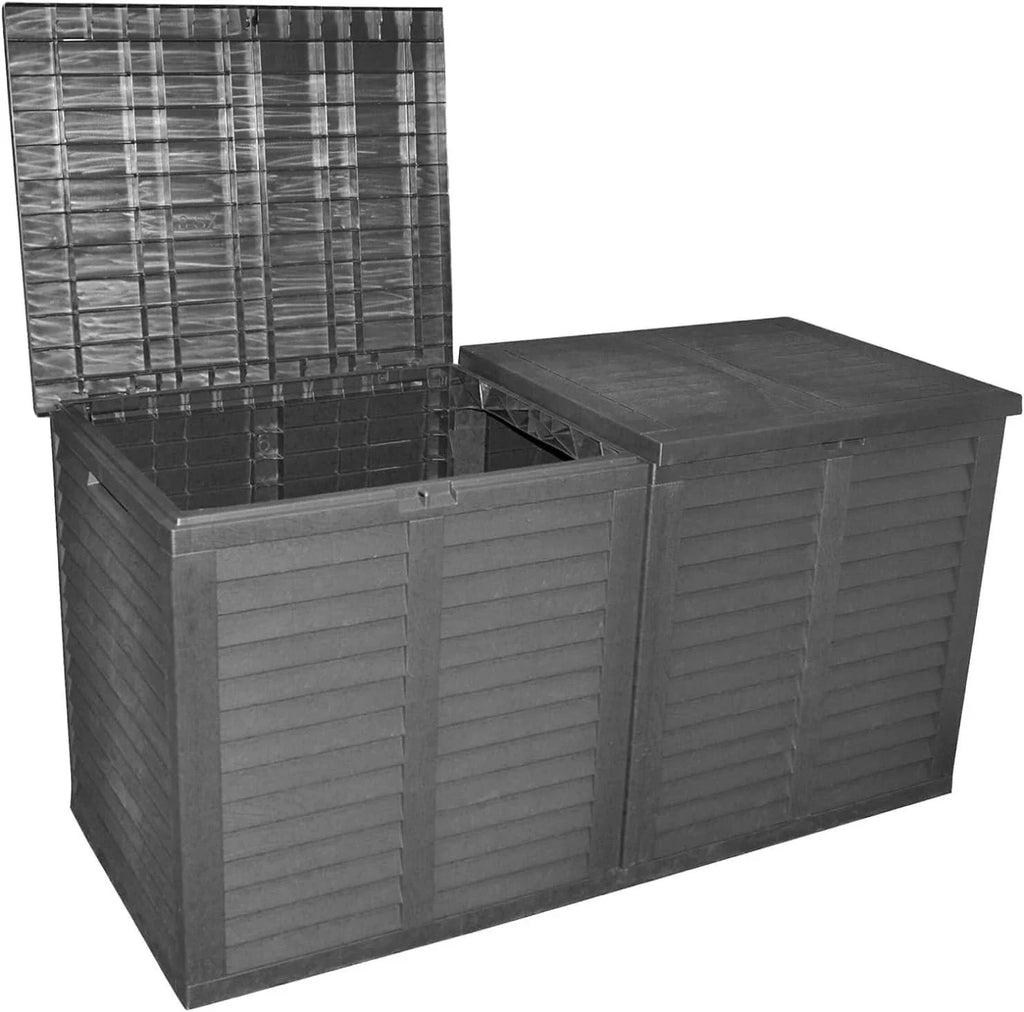 Large Outdoor Storage Box Garden Plastic Patio Container Chest 750L — alternate product view 5