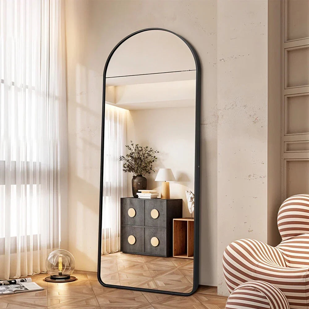 50x160cm Full Length Mirror Free Standing & Wall Mounted Bedroom Dressing Mirror — alternate product view 7