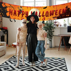 Happy Halloween Hanging Banner Flag Party Celebrate Foldable Home Outdoor Decor — alternate product view 3