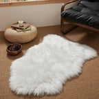 Large Faux Fur Sheepskin Rug Fluffy Mat Room Sofa Hairy Mat Shaggy Floor Carpet — alternate product view 4