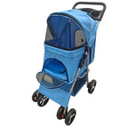 Pet Stroller Dog Cat Puppy Pram Pushchair Travel Cart Jogging Buggy Carrier — alternate product view 10