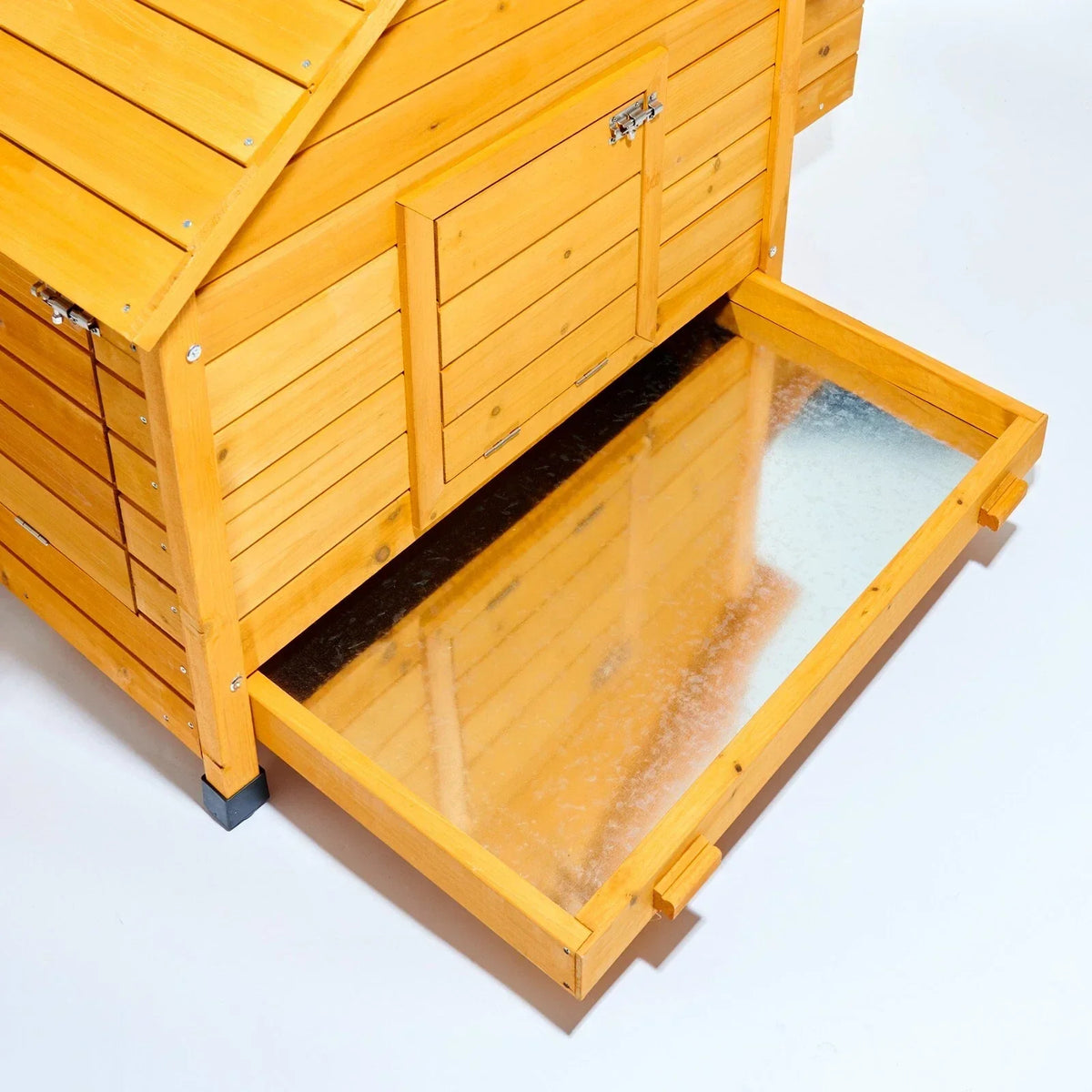 Chicken Coop Run Hen House Poultry Ark Home Nest Box Coup Coops Rabbit Hutch + — alternate product view 5