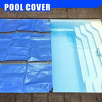 10m x 10m Heavy Duty Waterproof Tarpaulin with Eyelets Cover Ground Sheet — alternate product view 4