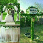 10x 2M Artificial Fake Ivy Hanging Plant Vine Leaf Greenery Garland Party Wedding Decor — alternate product view 3