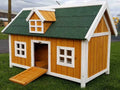 Natural Barn Coop Run Hen House Poultry Ark Home Nest Box Coops Rabbit Hutch — alternate product view 2