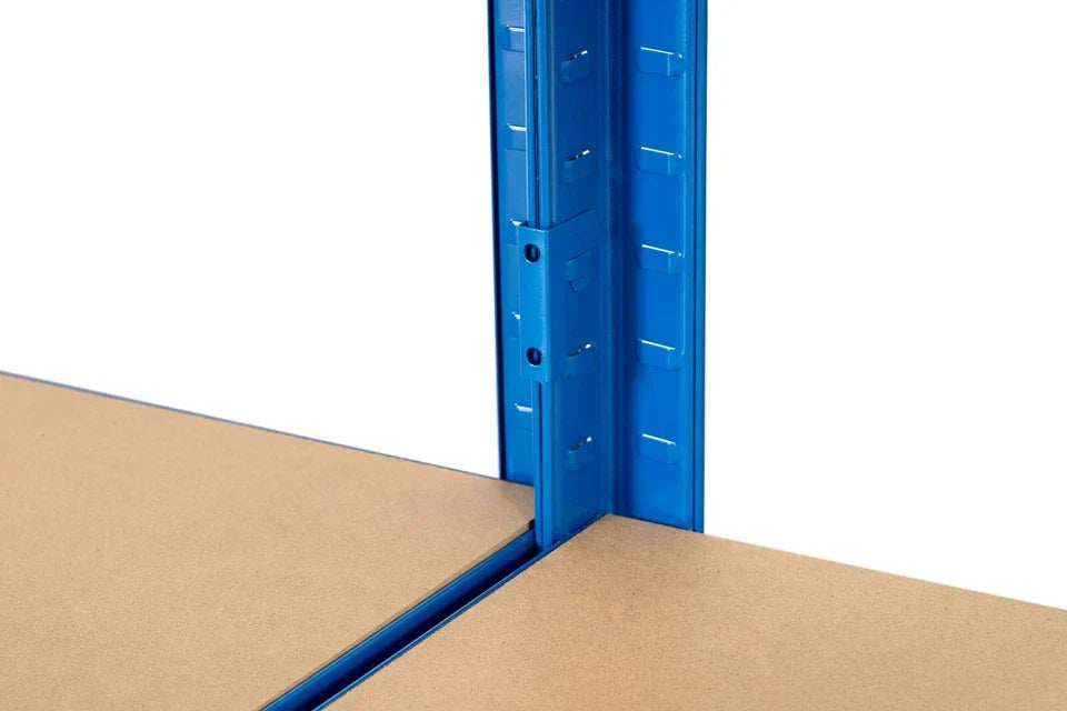5 Tier Blue Metal Garage Shelving Unit 1000kg 180x120x60cm — alternate product view 13