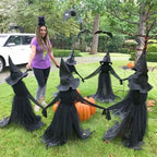 LightUp Witches Screaming Halloween Party Outdoor Decor — alternate product view 6