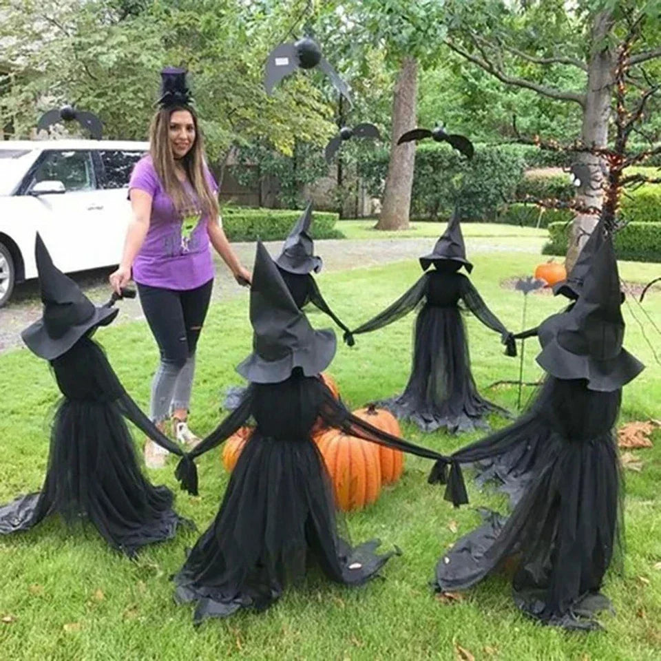 LightUp Witches Screaming Halloween Party Outdoor Decor — alternate product view 6
