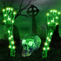 Large Ground Breaking Skeleton with Light Up Eyes Halloween Decoration Prop — alternate product view 2