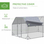 Chicken Run W/ Roof, Walk In Chicken Coop, Hen House Duck Pen — alternate product view 11