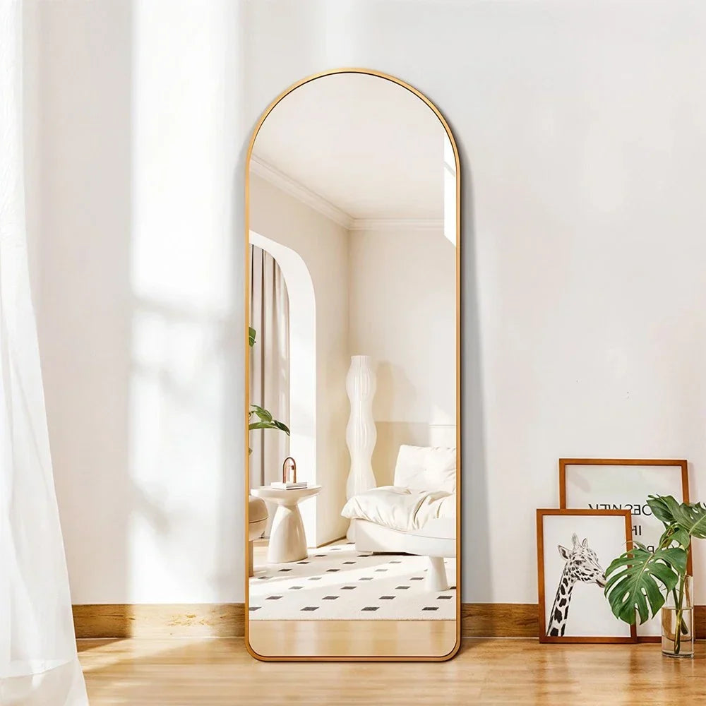 50x160cm Full Length Mirror Free Standing & Wall Mounted Bedroom Dressing Mirror — alternate product view 2