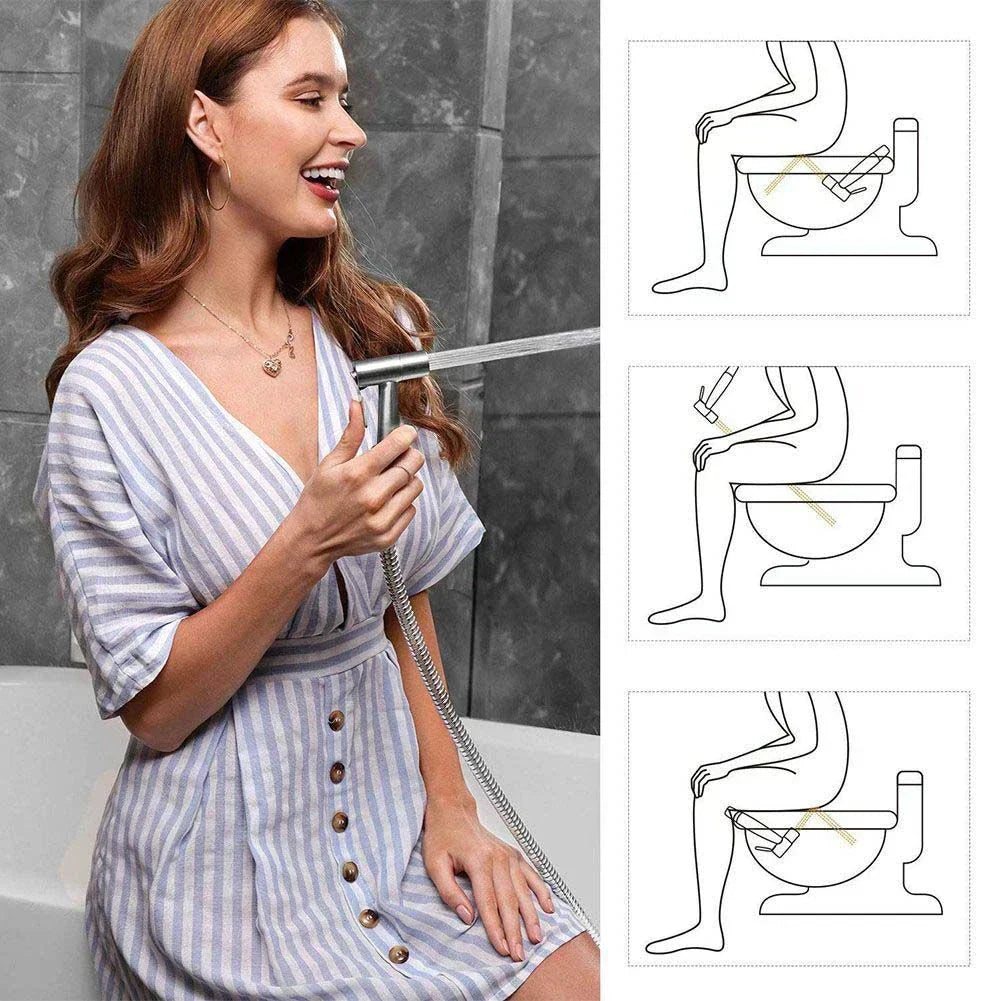 Thermostatic Mixer Valve Toilet Shower Head Bidet Spray Muslim Shower Shattaf UK — alternate product view 6